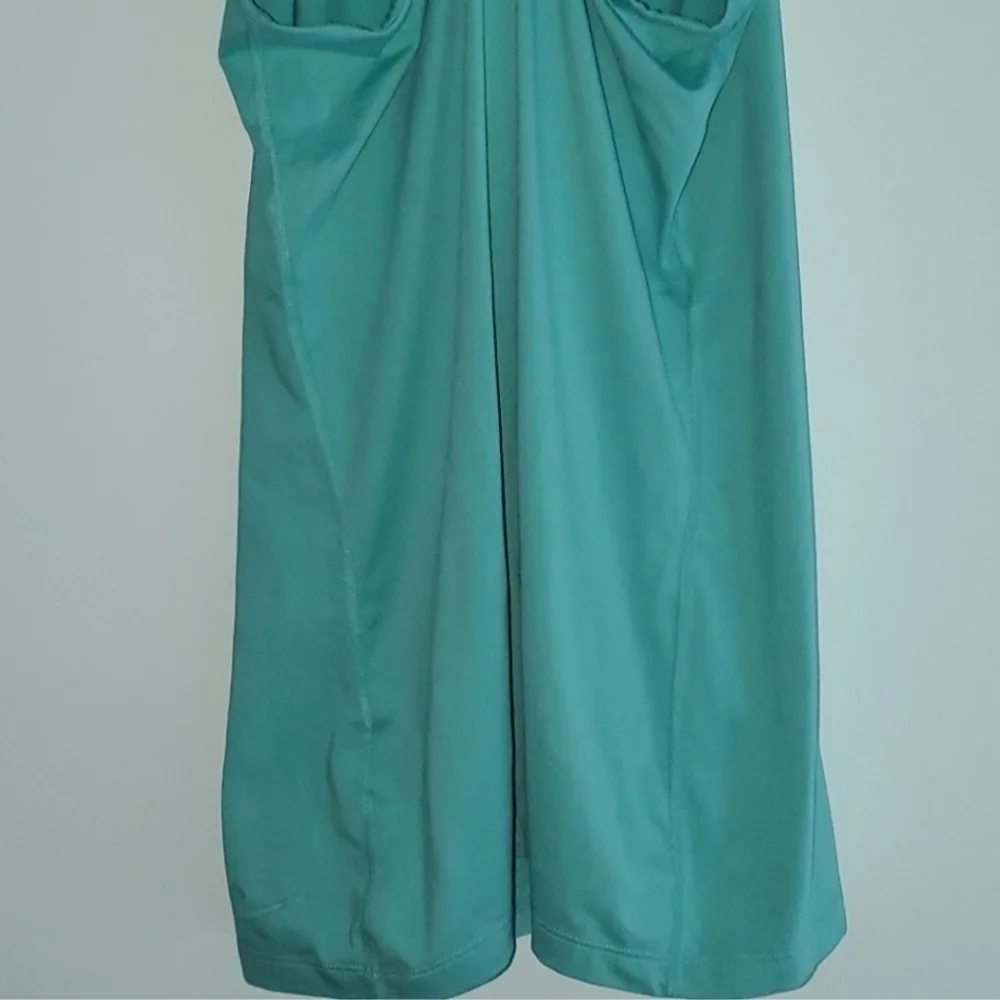 Nike Dri-fit Teal Slim Fit Racerback Tank Top Athletic Athleisure Women's Small